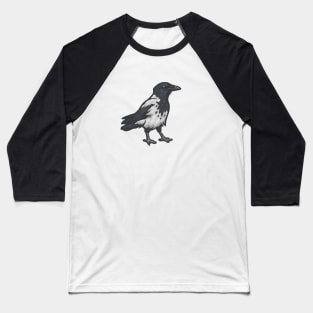 Hooded Crow Baseball T-Shirt